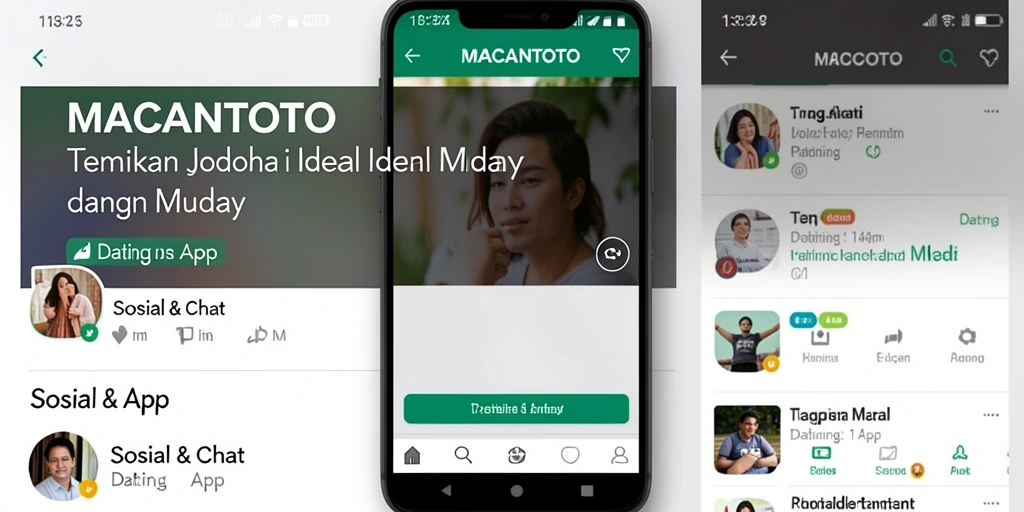 Tampilan antarmuka aplikasi MACANTOTO yang menarik dan mudah digunakan.