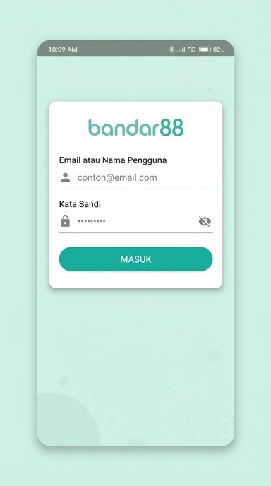 Login Akun Bandar88 untuk Pengguna Android